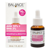 سرم پیلینگ و لایه بردار AHA10% و BHA2% بالانس حجم 30 میل اورجینال