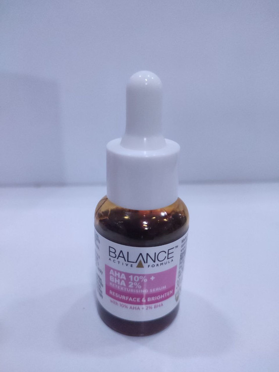 خرید سرم پیلینگ و لایه بردار AHA10% و BHA2% بالانس حجم 30 میل اورجینال