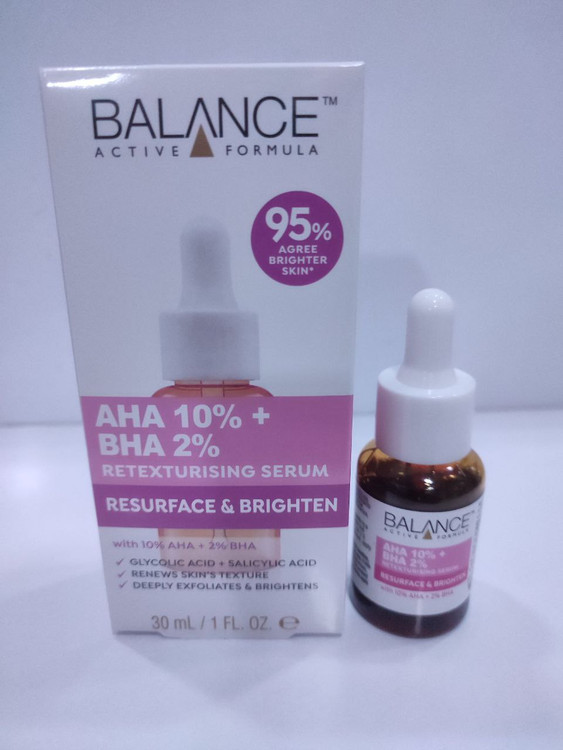 قیمت سرم پیلینگ و لایه بردار AHA10% و BHA2% بالانس حجم 30 میل اورجینال