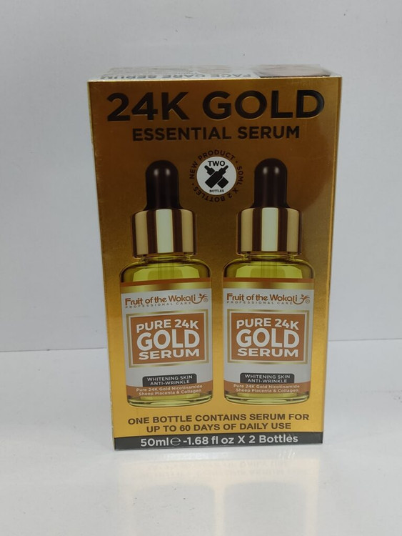 خرید آنلاین سروم دوقلوی ویتامین سی جوان ساز و کلاژن ساز ضد پیری ووکالی C99. 8 گلد 24اصلی