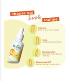 قیمت سرم تقویت کننده 10٪ویتامین سی +ای+اف (CEF)سیمپل اورجینال