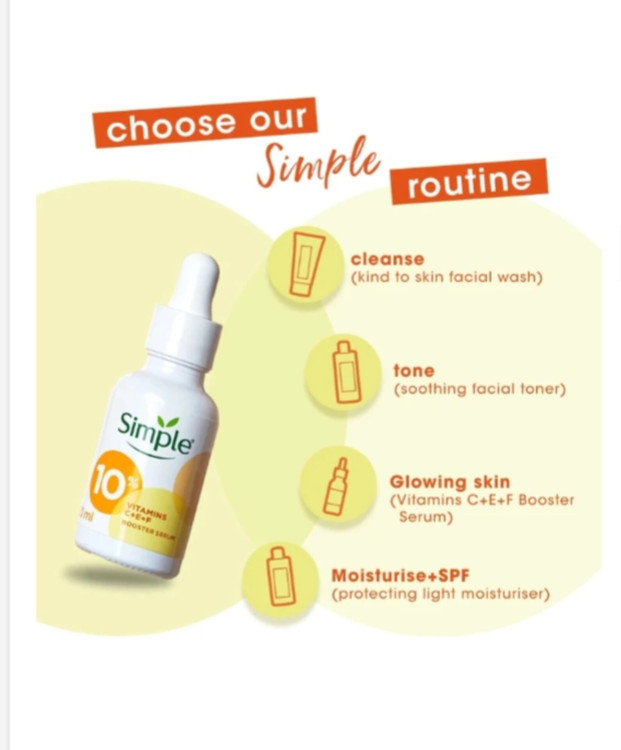 قیمت سرم تقویت کننده 10٪ویتامین سی +ای+اف (CEF)سیمپل اورجینال