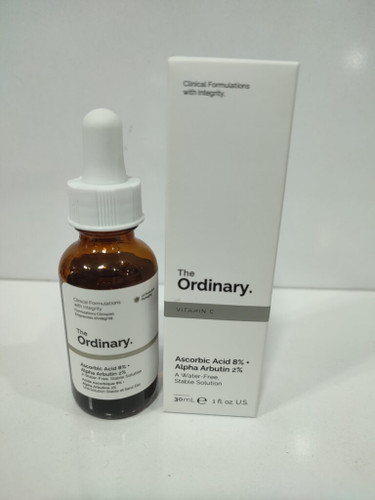 سرم ویتامین سی ۸% + آلفا آربوتین ۲% اوردینری اورجینال