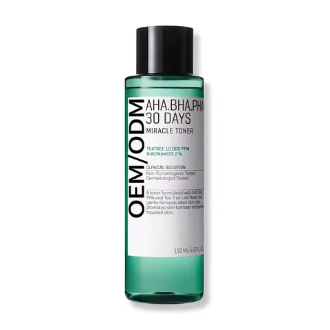 خرید آنلاین تونر ضد جوش و لایه بردار 30روزه میراکل سام بای می حجم 150میل اورجینال