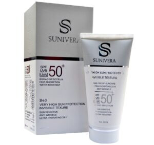 ضد آفتاب بی رنگ سانیورا spf50 اصلی