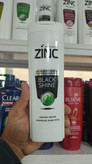 قیمت شامپو زینک مشکی ضد شوره black shine حجم 340 میل اصلی