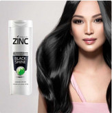 خرید آنلاین شامپو زینک مشکی ضد شوره black shine حجم 340 میل اصلی