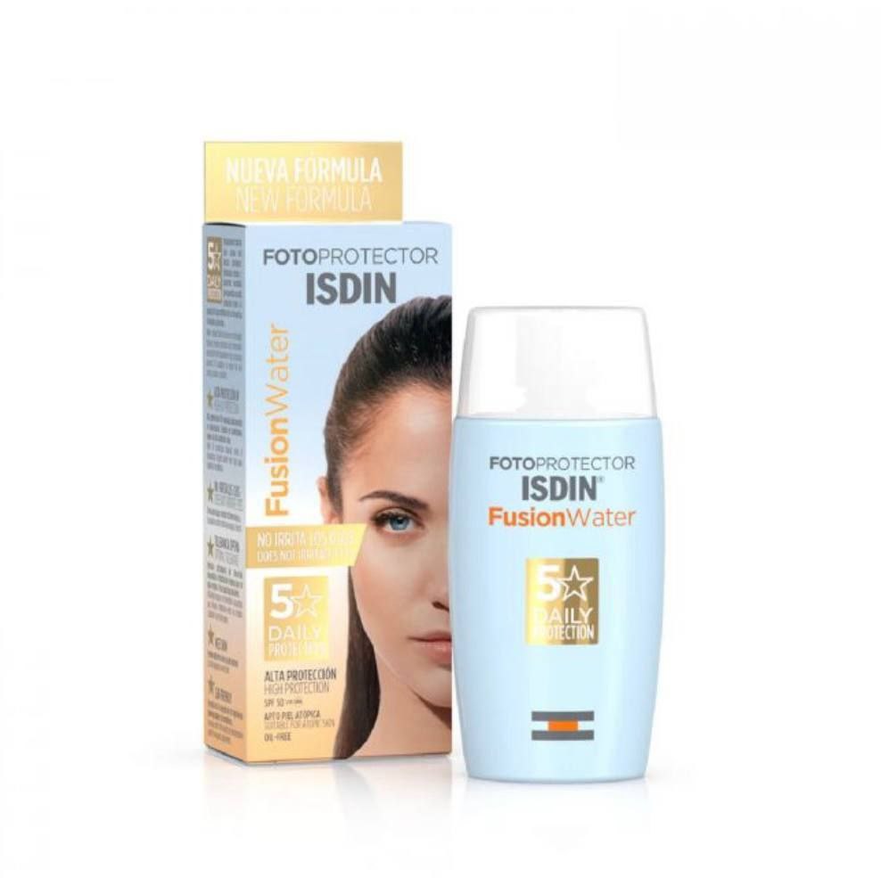 ضد آفتاب ایزدین فیوژن واتر بی رنگ SPF50🌞