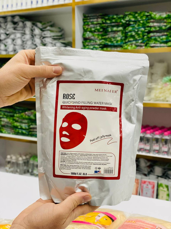 قیمت ماسک های لاتکسی یک کیلویی رنگ گل رز