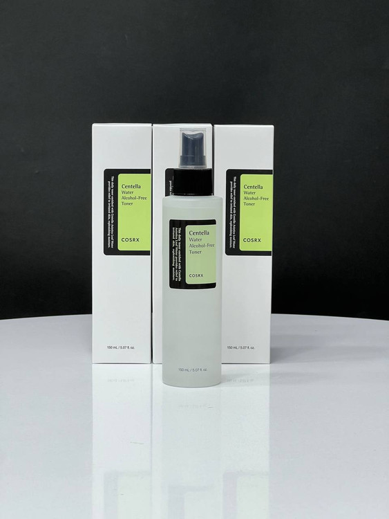 تونر آبرسان و تسکین دهنده پوست سنتلا واتر فاقد الکل کوزارکس