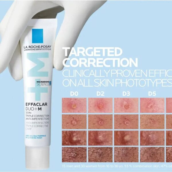 خرید ژل کرم ضد لک وضد جوش و آبرسان افکلار دوو پلاس ام لاروش پوزای