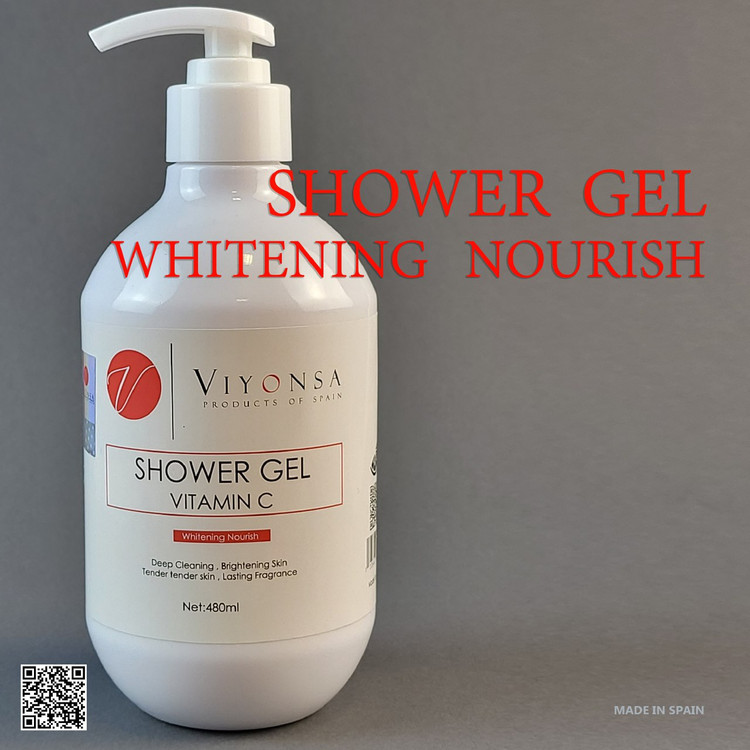 شاور ژل با عصاره ویتامین C برند ویونسا