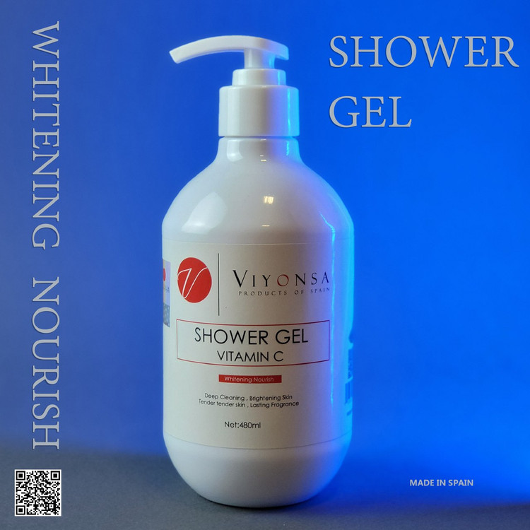 خرید آنلاین شاور ژل با عصاره ویتامین C برند ویونسا