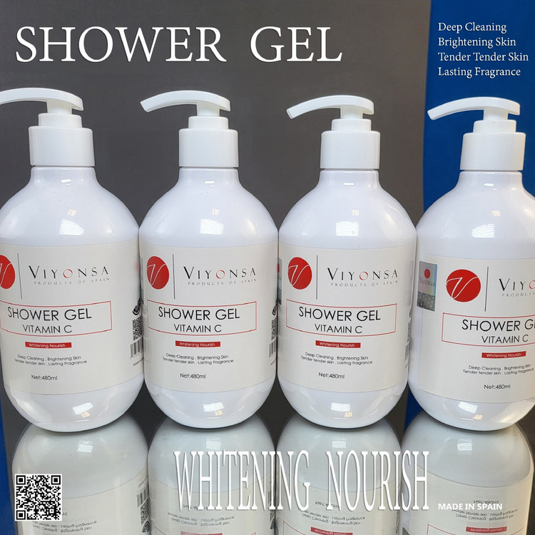 قیمت شاور ژل با عصاره ویتامین C برند ویونسا