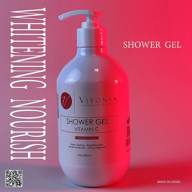 خرید شاور ژل با عصاره ویتامین C برند ویونسا
