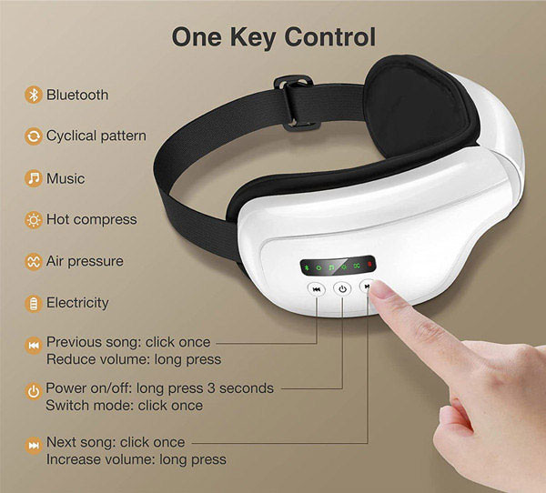 عینک ماساژ ای کر سری قدیمی