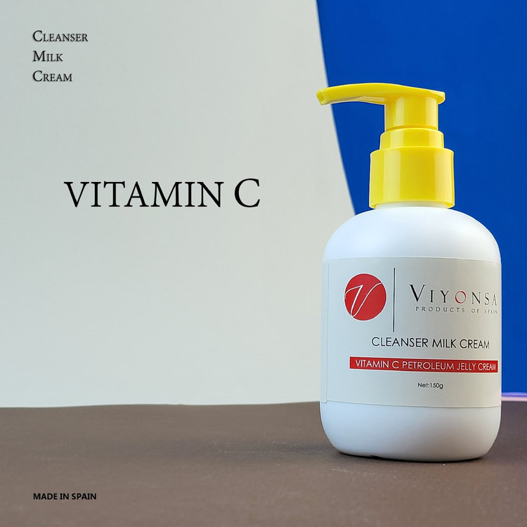 خرید آنلاین شیر پاککن ویتامین C ویونسا