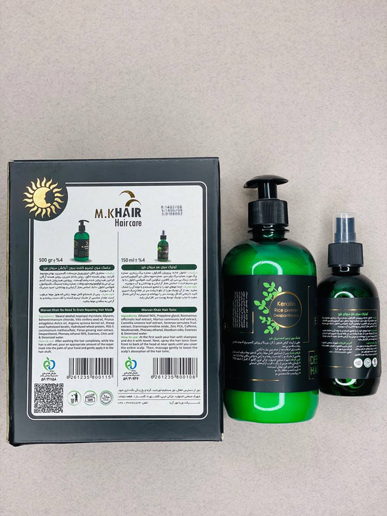 خرید آنلاین پک ضد ریزش و تقویت کننده مو مروان خیر