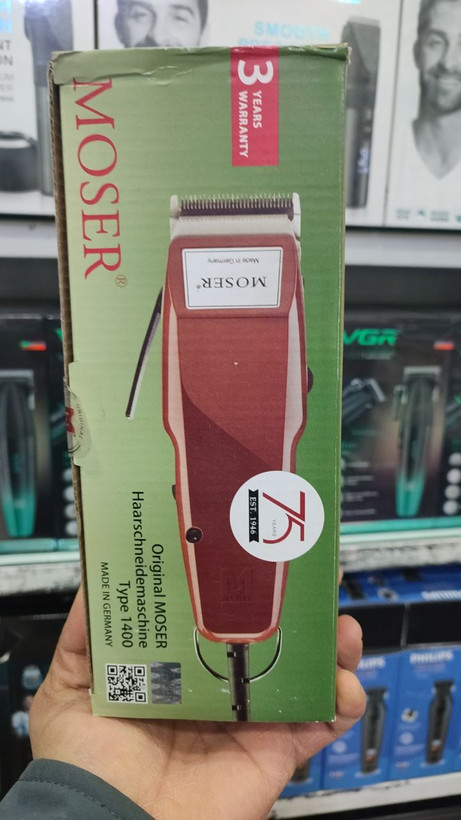 ماشین اصلاح موزر 1400قرمز 5دنده