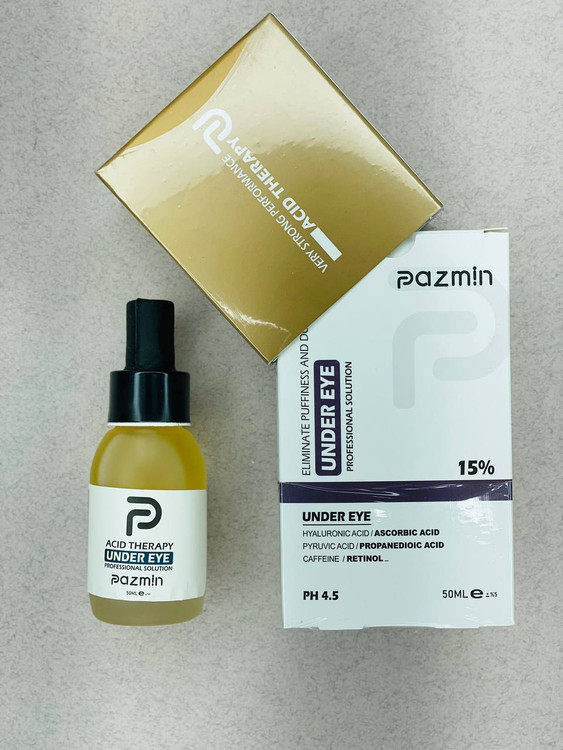 خرید آنلاین پیلینگ شیمیایی دور چشم ضد لک و چروک پازمین