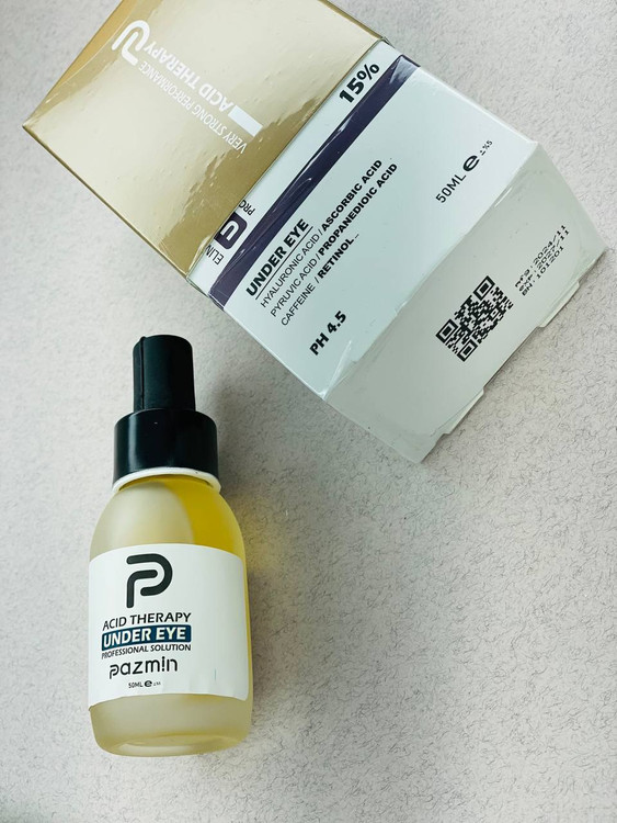 قیمت پیلینگ شیمیایی دور چشم ضد لک و چروک پازمین