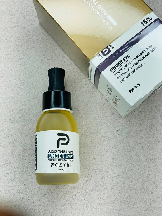 خرید پیلینگ شیمیایی دور چشم ضد لک و چروک پازمین