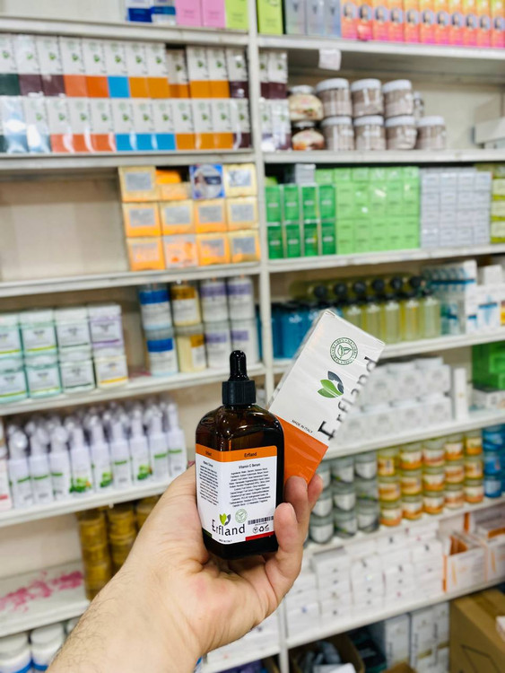 خرید آنلاین سرم صورت ویتامین سی ارفلند ۱۰۰ میل