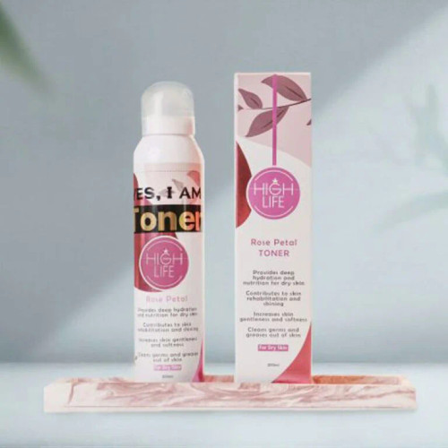 تونر گل رز هایلایف مخصوص پوست خشک