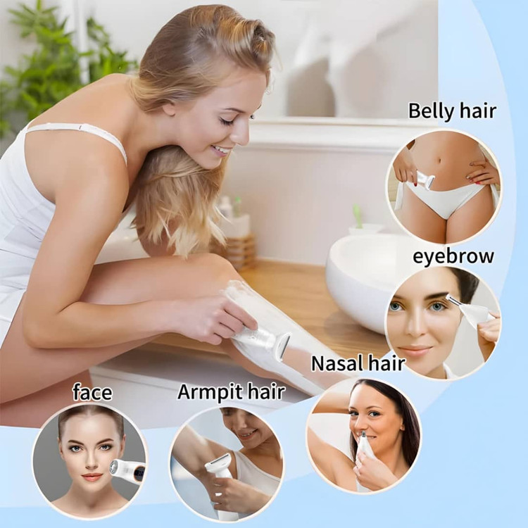 خرید ست اصلاح زنانه پنج کاره دی اس پی مدل 70090