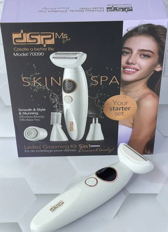 ست اصلاح زنانه پنج کاره دی اس پی مدل 70090