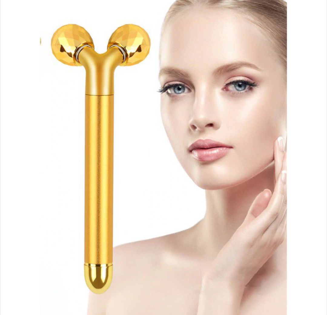 خرید قلم ویبراتور دو سر ماساژ صورت و بدن VIBRATA PEN