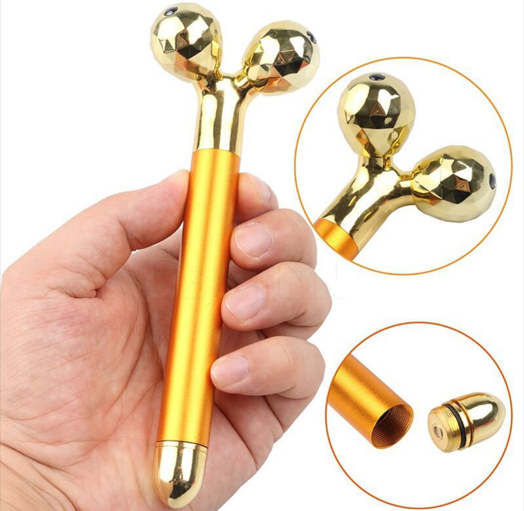 خرید آنلاین قلم ویبراتور دو سر ماساژ صورت و بدن VIBRATA PEN
