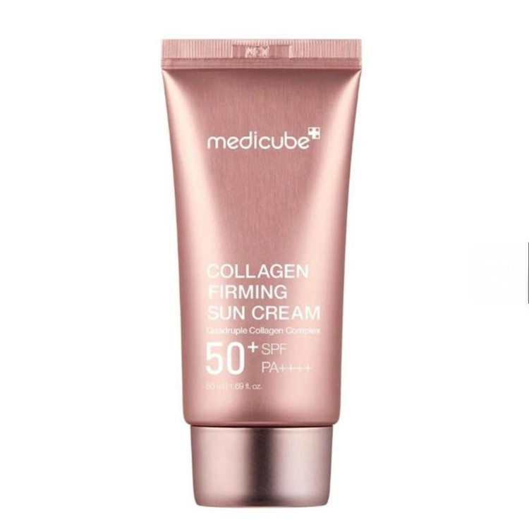 کرم ضد آفتاب کلاژن مدی کیوبspf50