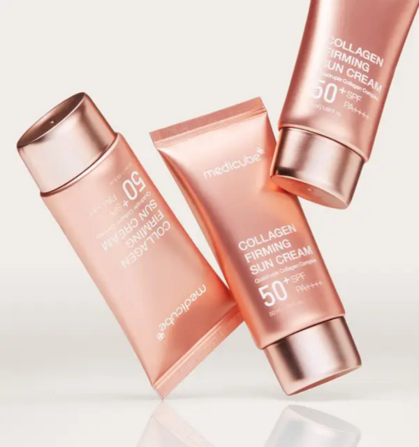 خرید آنلاین کرم ضد آفتاب کلاژن مدی کیوبspf50