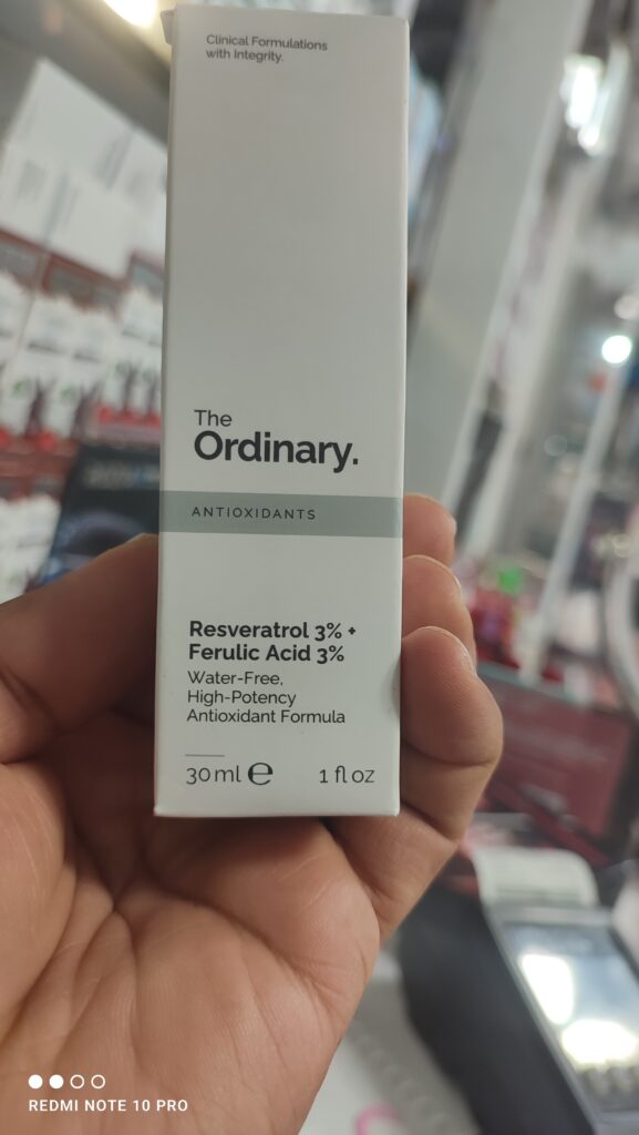 خرید آنلاین سرم رسوراترول 3%+اسید فرولیک 3%اوردنیری