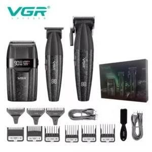 ست ماشین اصلاح حرفهای وی جی آر مدل VGR-V640 S3