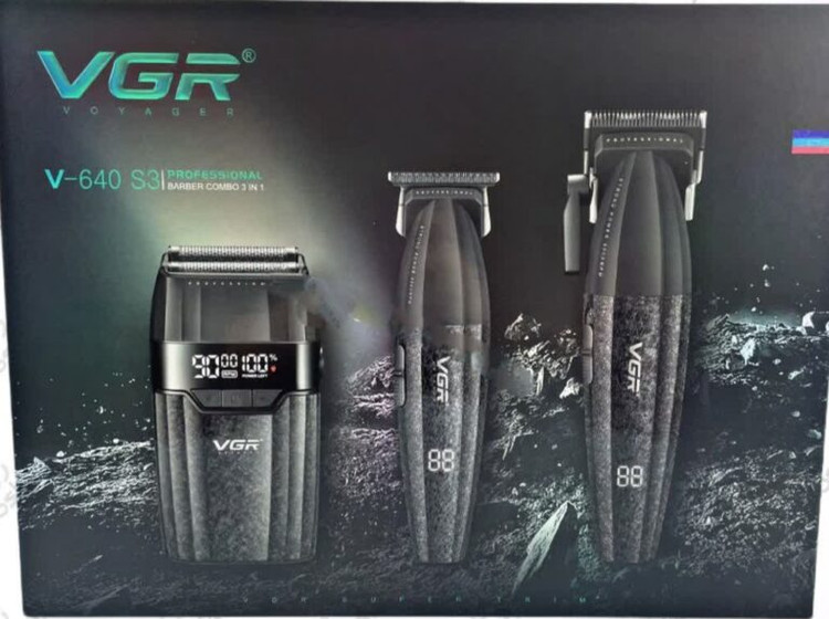 ست ماشین اصلاح حرفهای وی جی آر مدل VGR-V640 S3