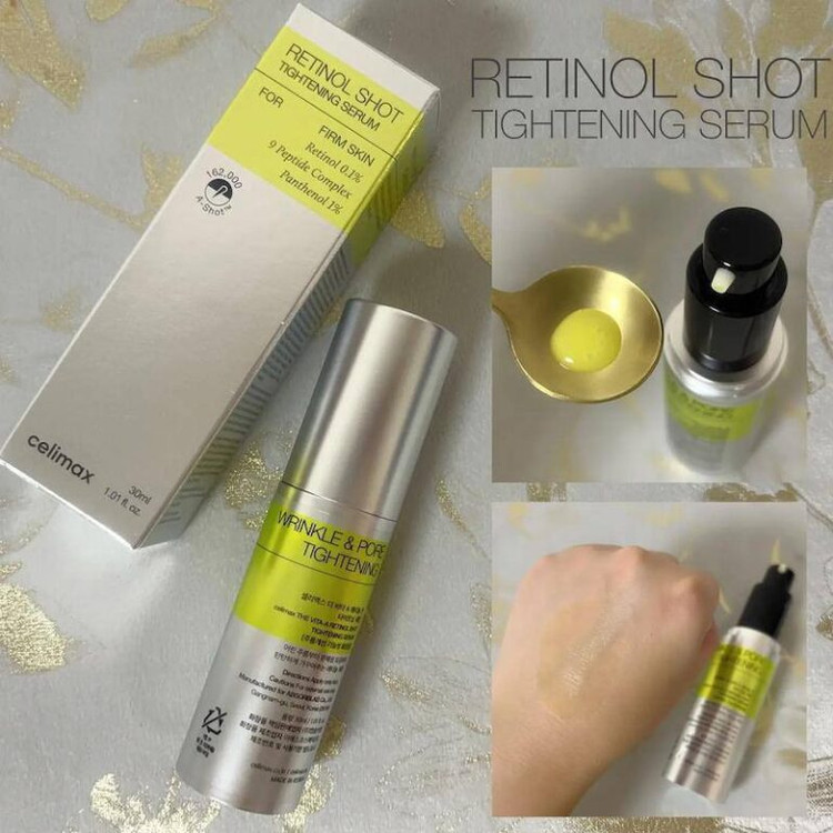 سرم ضد چروکرتینول شات سلیمکس