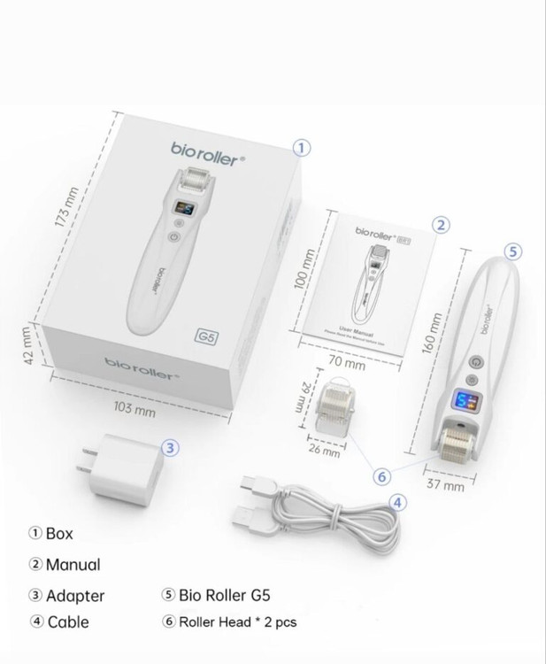 خرید آنلاین درمارولر برقی بایو رولر 3کاره