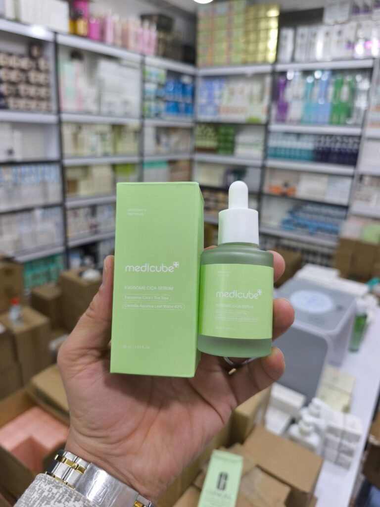 سرم آمپول اگزوزوم چای سبز سیکا مدی کیوب