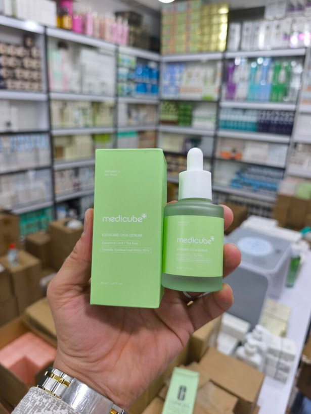 سرم آمپول اگزوزوم چای سبز سیکا مدی کیوب