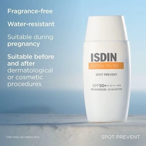 ضد آفتاب اسپات پریونت ایزدین ISDIN Fotoultra 100 Spot Prevent