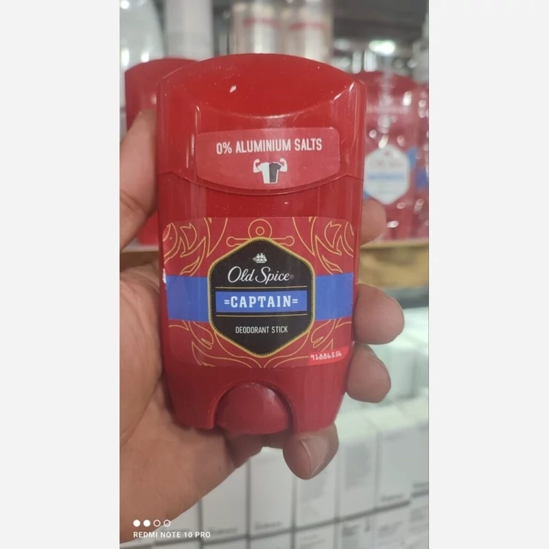 مام صابونی ضد تعریق اولد اسپایس مدل Captain حجم 50ml